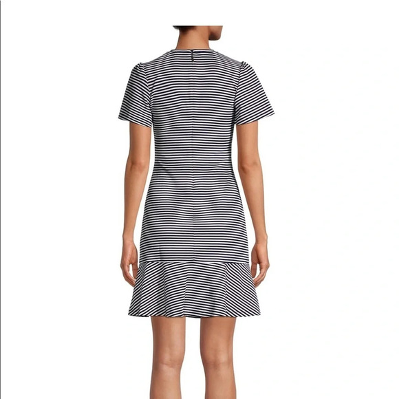 Nwt ! MICHAEL Michael Kors Stripe T-Shirt Dress - Picture 4 of 5